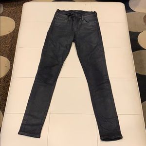 Citizens of humanity coated black skinny